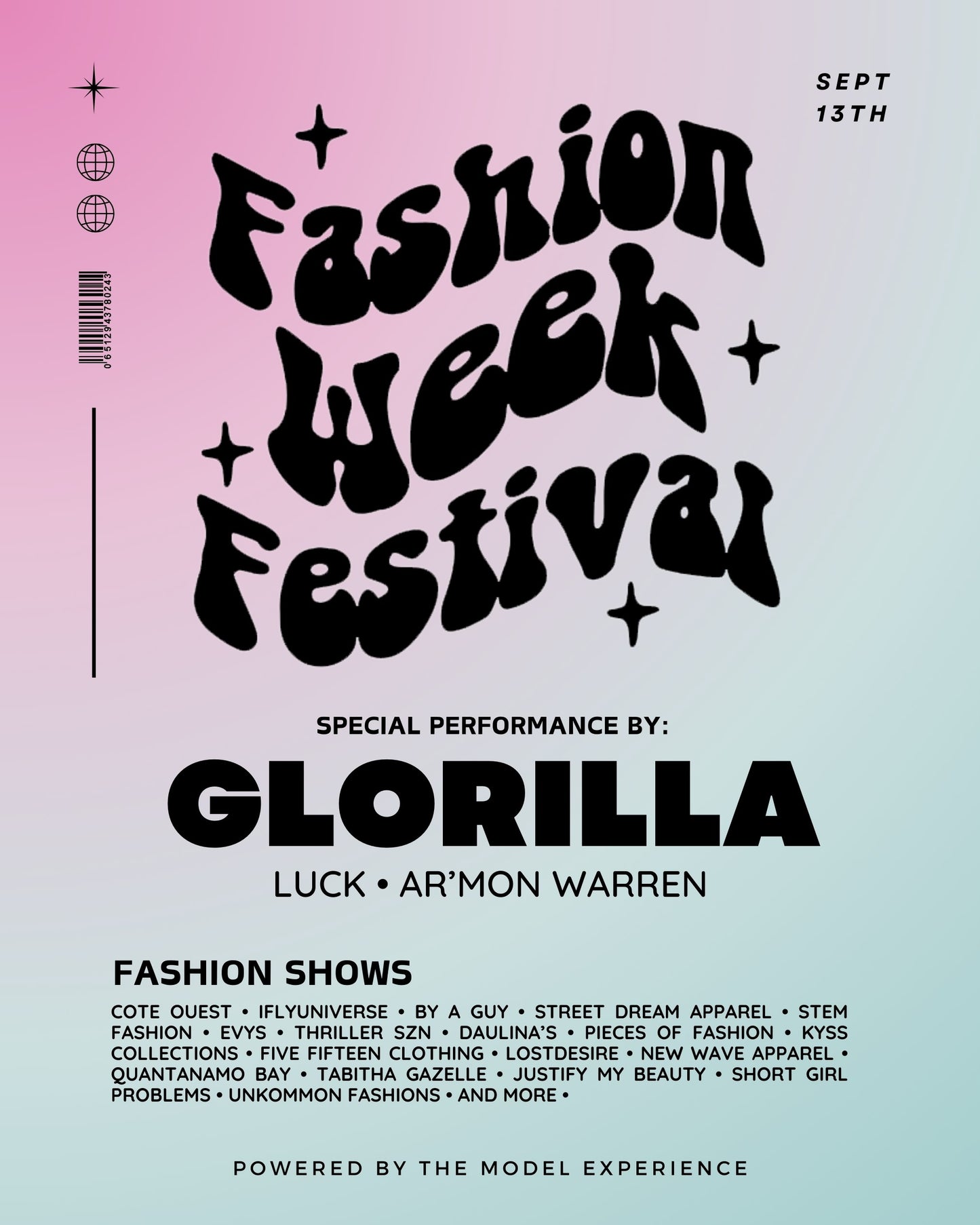 NY Fashion Week Festival 9/13 (for Raised Different / Daeron Mohammedreza)